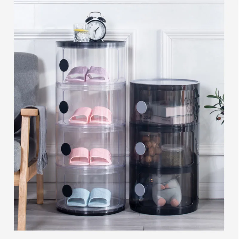 тумба прикроватная Скандинавский сетчатый красный прикроватный столик