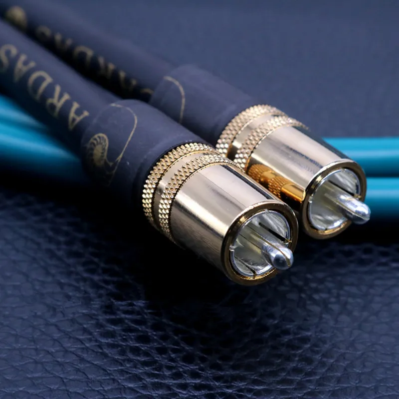 Бескислородный Медный + посеребренный экранирующий Hi Fi аудио усилитель CARDAS