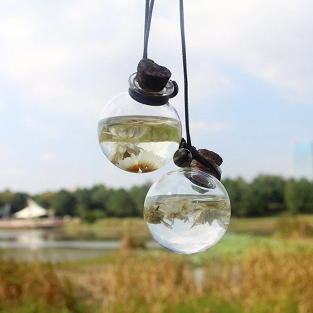 Прозрачный парфюм ароматный освежитель воздуха пустая бутылка подвесное