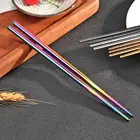 1 шт., металлические палочки для еды, из нержавеющей стали
