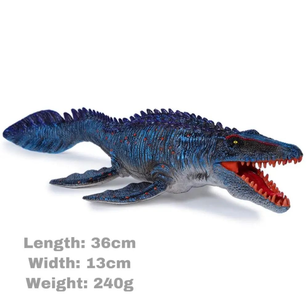 Игрушечная модель динозавра мосазавра статические Твердые фигурки