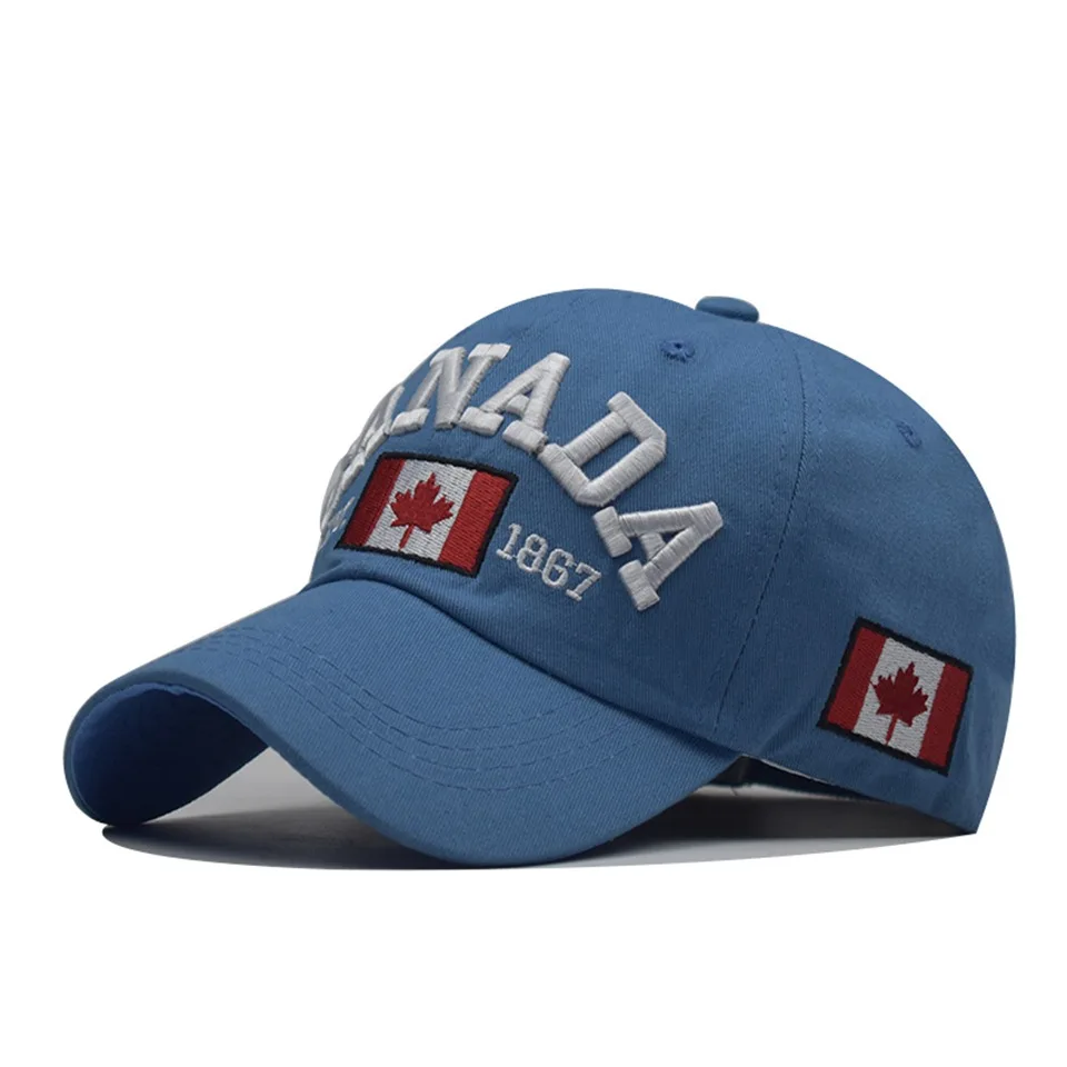Бейсболка I love canada Мужская/Женская хлопковая Кепка с вышивкой в стиле хип-хоп |