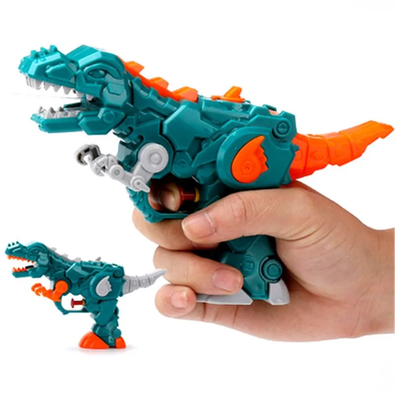

Mini Deformed Dinosaur Squirt Gun Outdoor Play Toys Parent-Child Interactive Games Fun Toys On The Beach for Kids Birthday Gifts