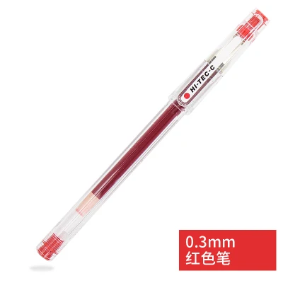 20C3 red 1 шт. пилот HI-TEC-C гелевая ручка BLLH-20C3 BLLH-20C4 BLLH-20C5 0,3 мм 0,4 мм 0,5 мм 0,25 мм финансовых ручка Япония письменные принадлежности - Цвет: 20C3 red