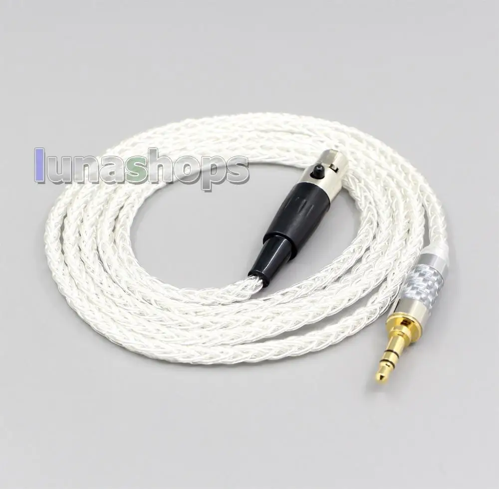 LN006529 8 Core с серебряным покрытием OCC кабель наушников для AKG Q701 K702 K271 K272 K240 K141 K712 K181