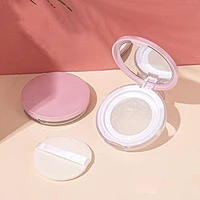 1pcs 5g empty air cushion puff box portable cosmetic makeup case container with powder sponge mirror for bb cream foundation