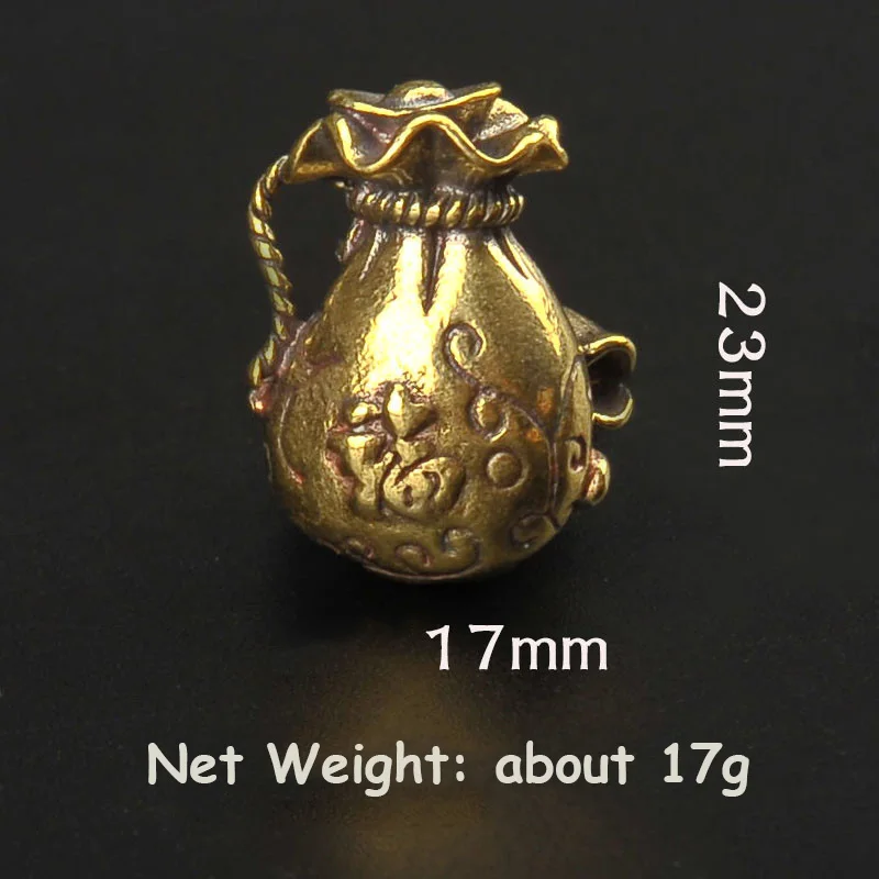 Счастливый Карп благословение кошелек брелок подвесные безделушки из чистой