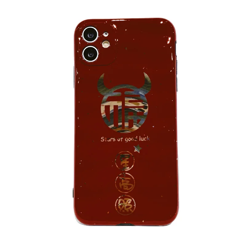 

Electroplating hot stamping silicone phone case for iPhone11 12Pro Max mini XR XS XSMax 8 7PluS anti-drop protective back cover