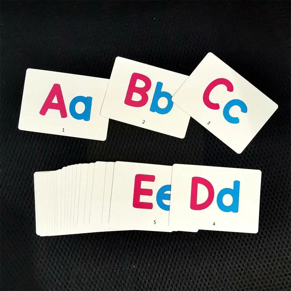 

1 Set Kids English Learning Flash Card Alphabet Letter Read Early Write Pen With Board Children's Educational One Learning C1f8