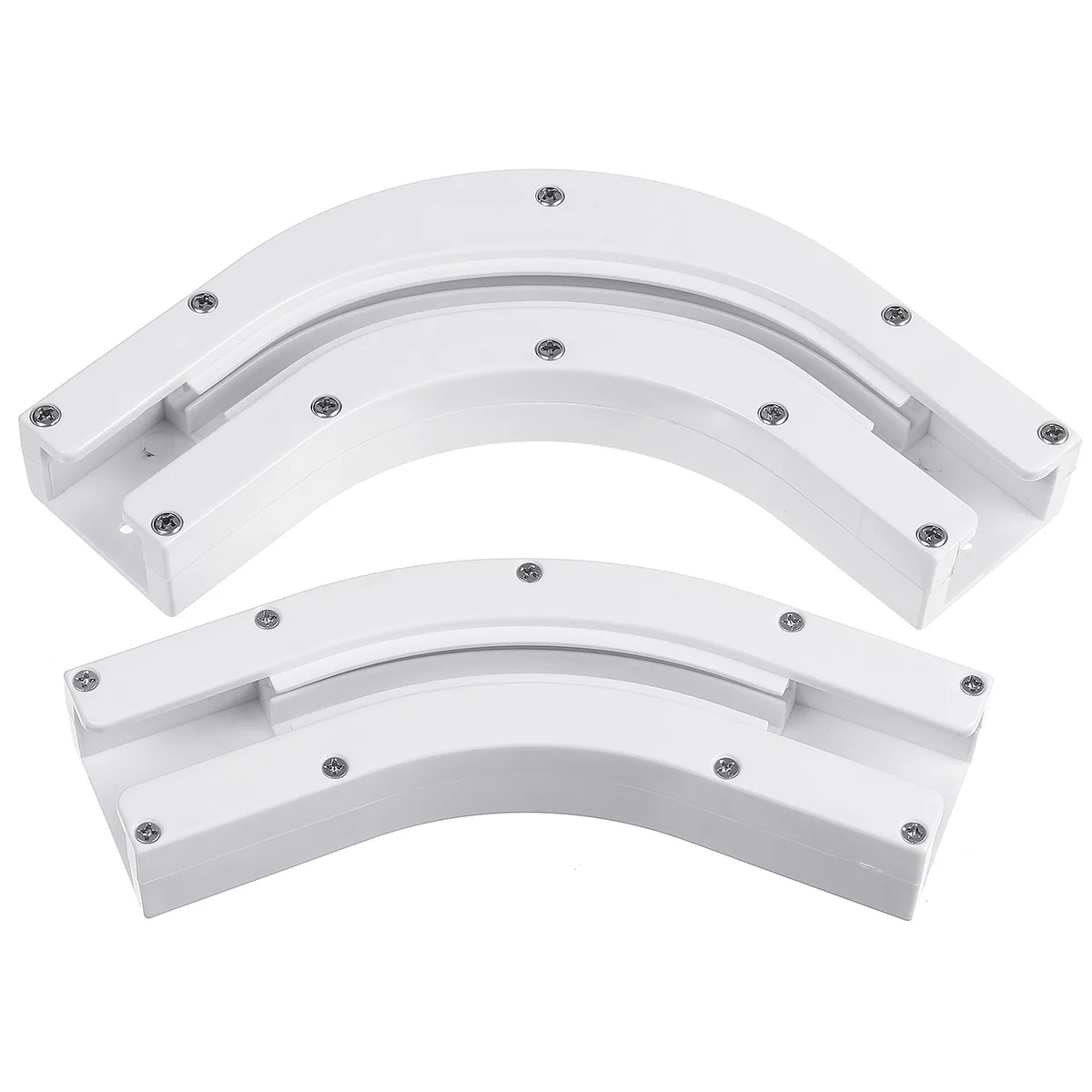 

90/135 Degree Bend for U Type and L Type Electric Window Curtain Track Curved Rail Connector Track Rail Joint Bracket Connector