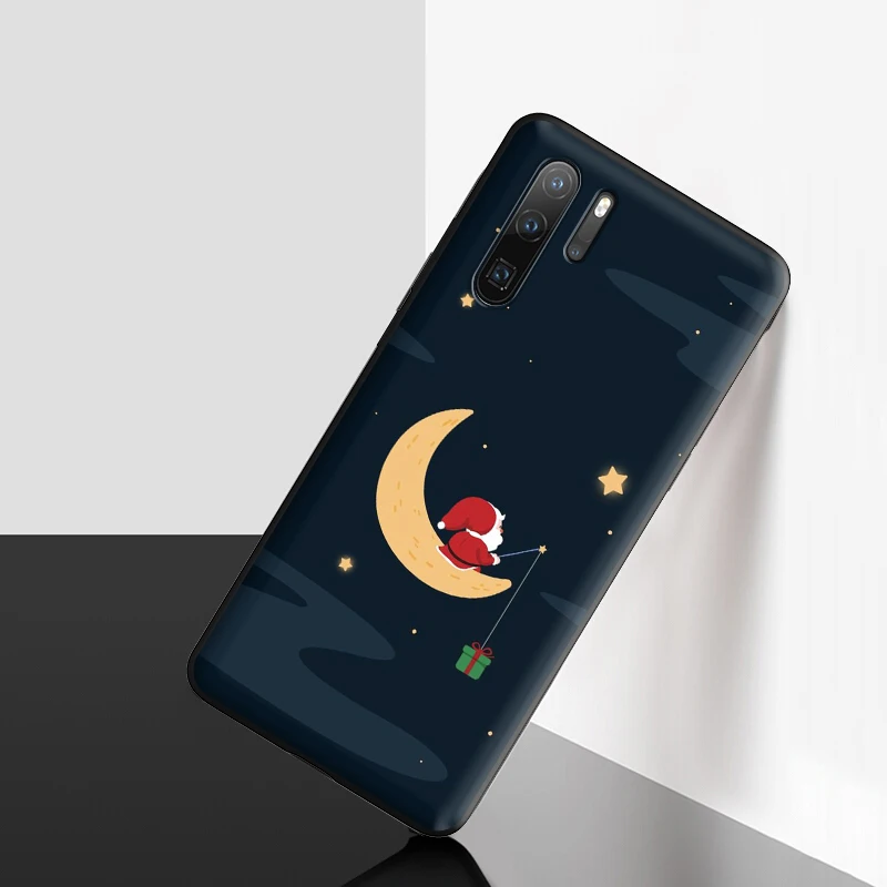 Рождество Evergreen желоб Санта олень силиконовый чехол для Huawei Nova 6 7 SE 2 2i 3 3i 4 4E 5 5i 5T Lite