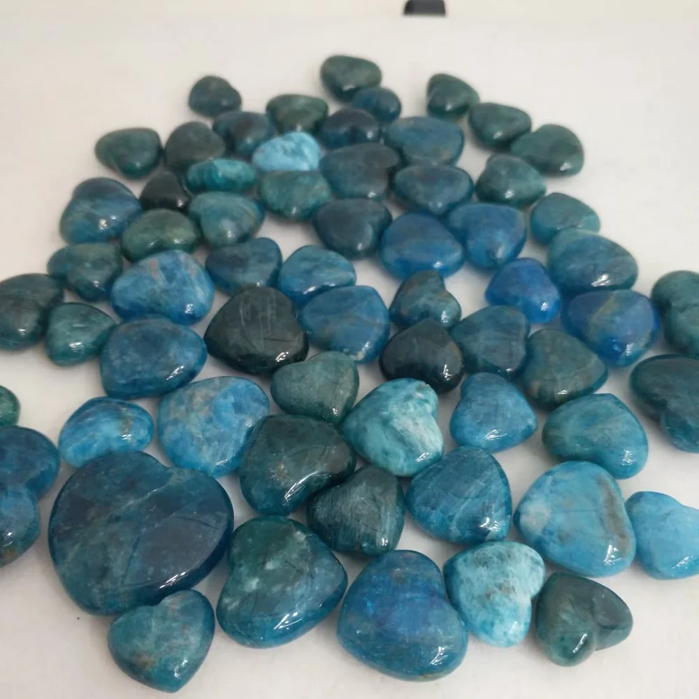 

Природный кристалл Синий Апатит минеральная ручная резьба Звезда Сердце Луна рейки драгоценный камень кварц исцеляющая энергия удачное ук...