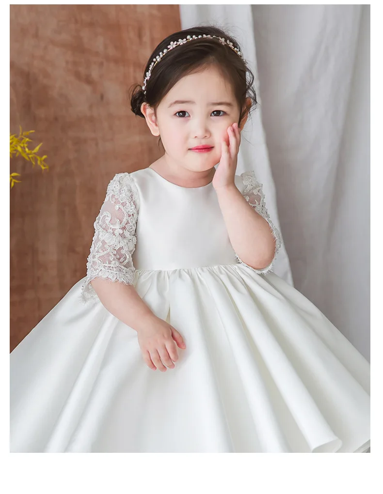 

flower girl gowns 2020 new girl's formal dress ponchos piano show host summer princess dress birthday ceremony wedding dress