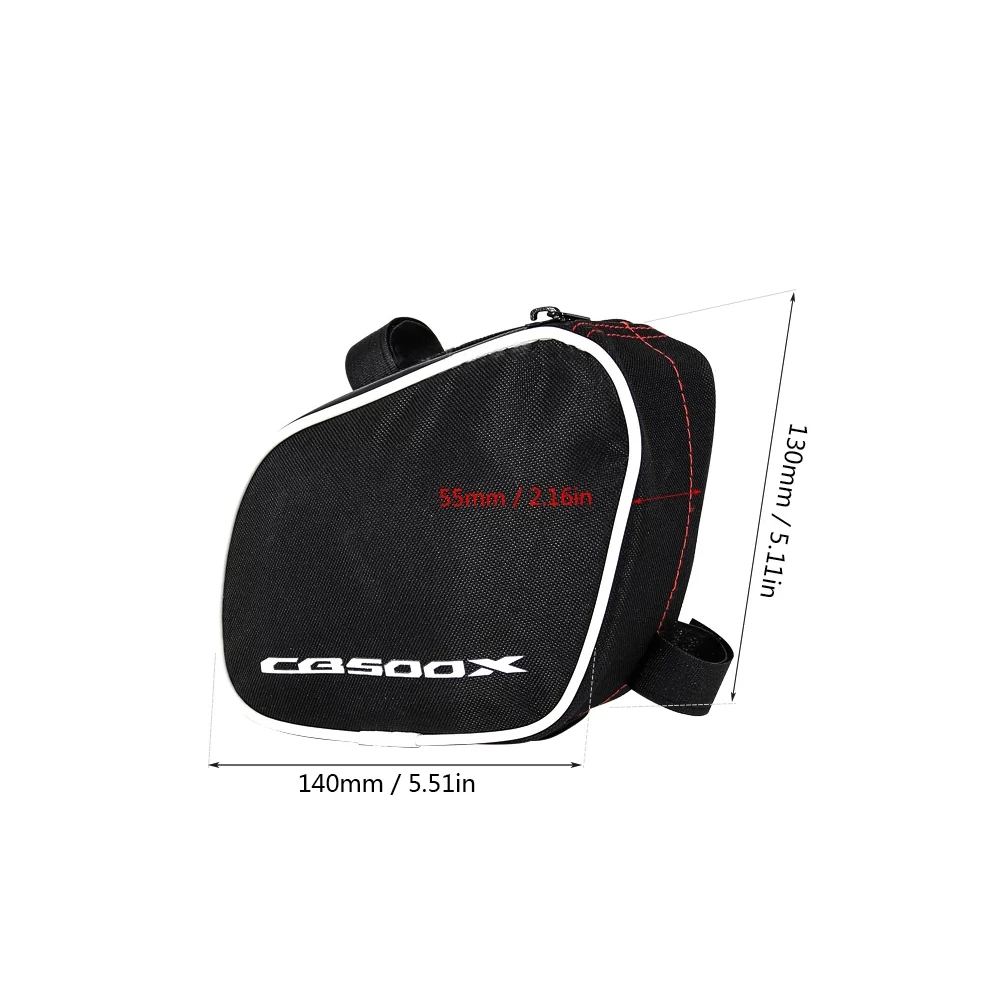 

Motorcycle Bumper Frame Bags Repair Tool Placement Waterproof Bag Package Toolbox For Honda CB500X CB 500 X 2013 - 2018 2017