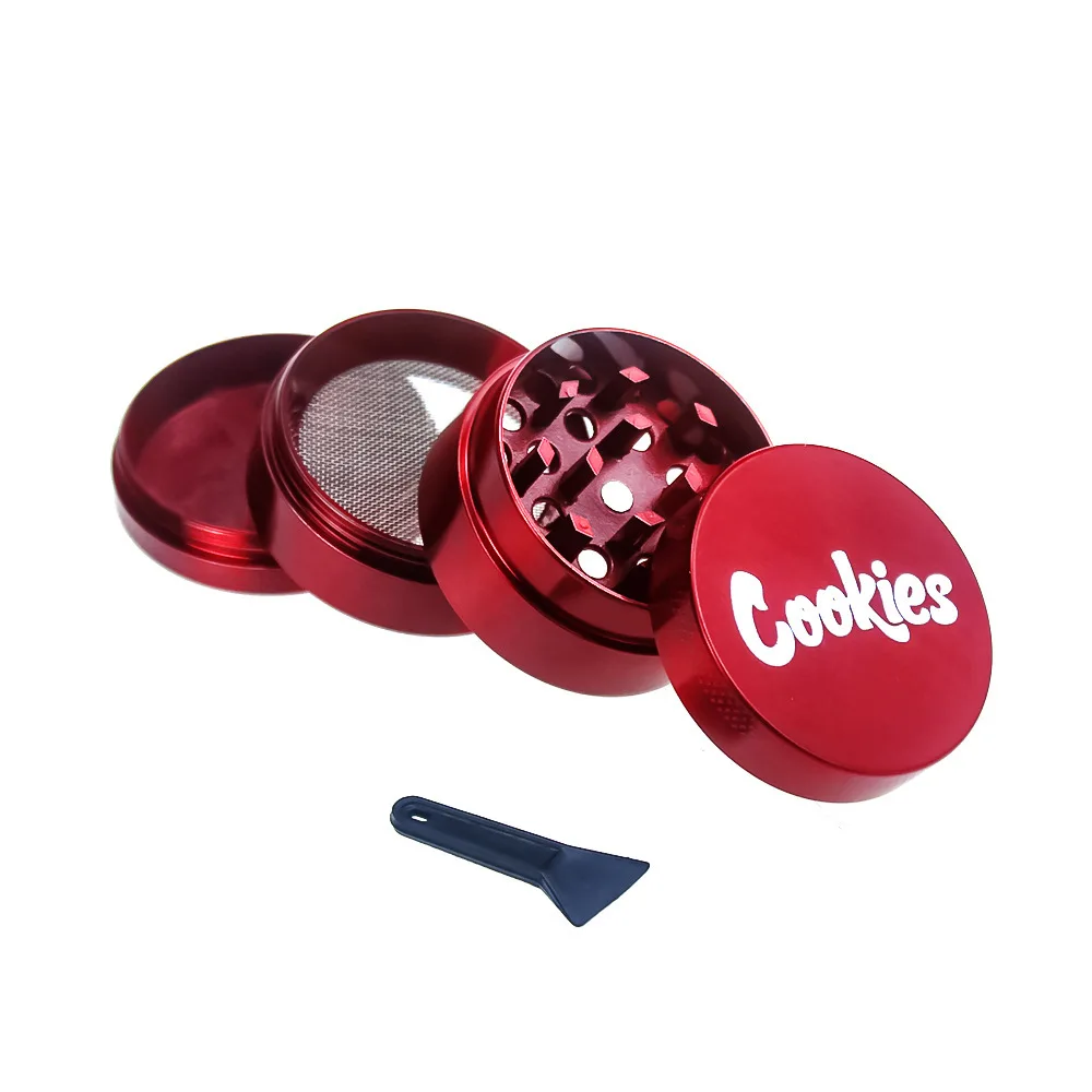 

Hot new 40mm Herb Grinder 4 Layers Zinc Alloy Printing Tobacco Spice Crusher Metal Herb Grinder Pipe accessories