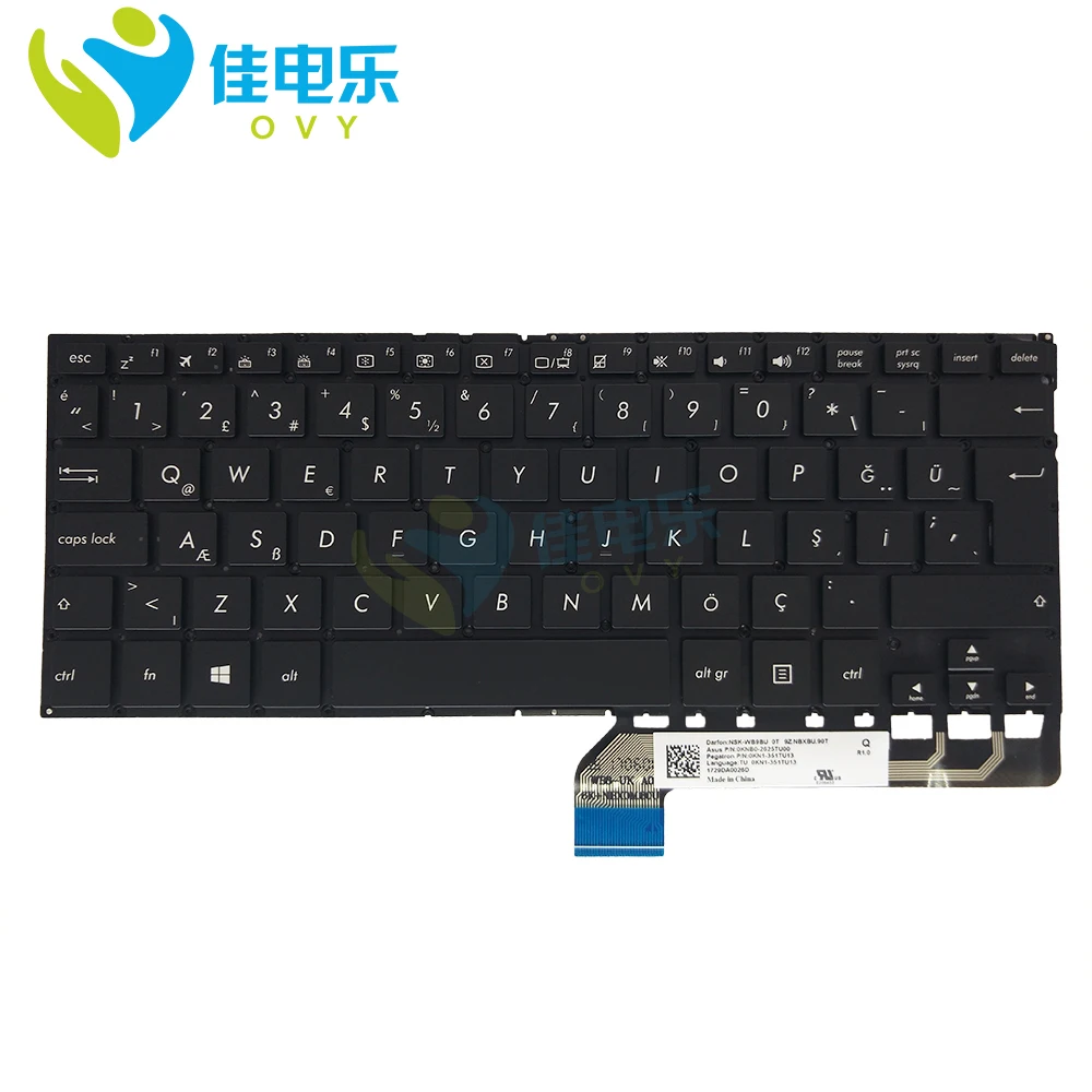 

new UX360UA keyboard For Asus Zenbook Flip UX360UA-C4160T UX360UA-1A UX360UA TR SW WB Laptop keyboard with backlit 0KN1-351TU13