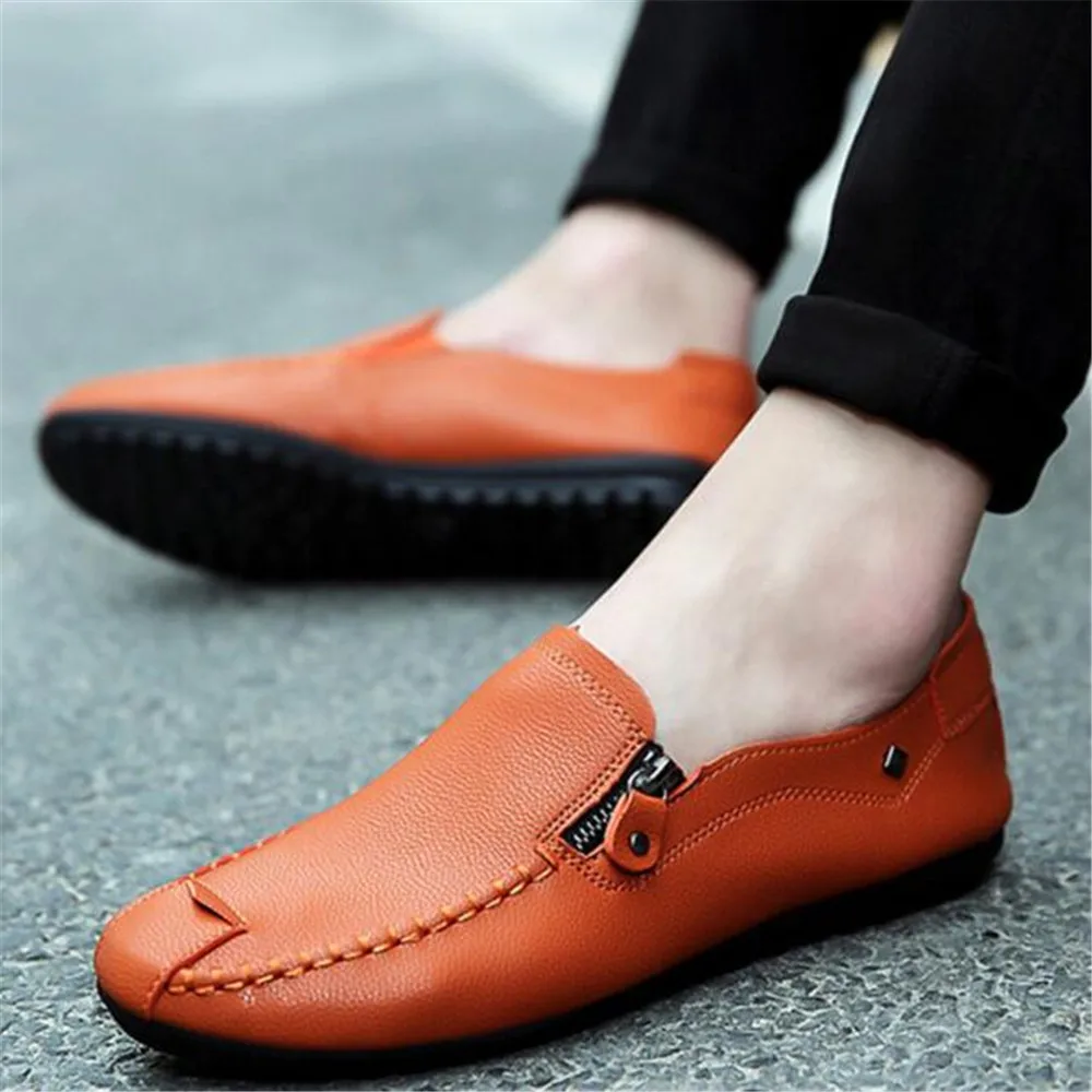 Новинка мужская повседневная обувь из мягкой кожи Роскошные Брендовые мужские