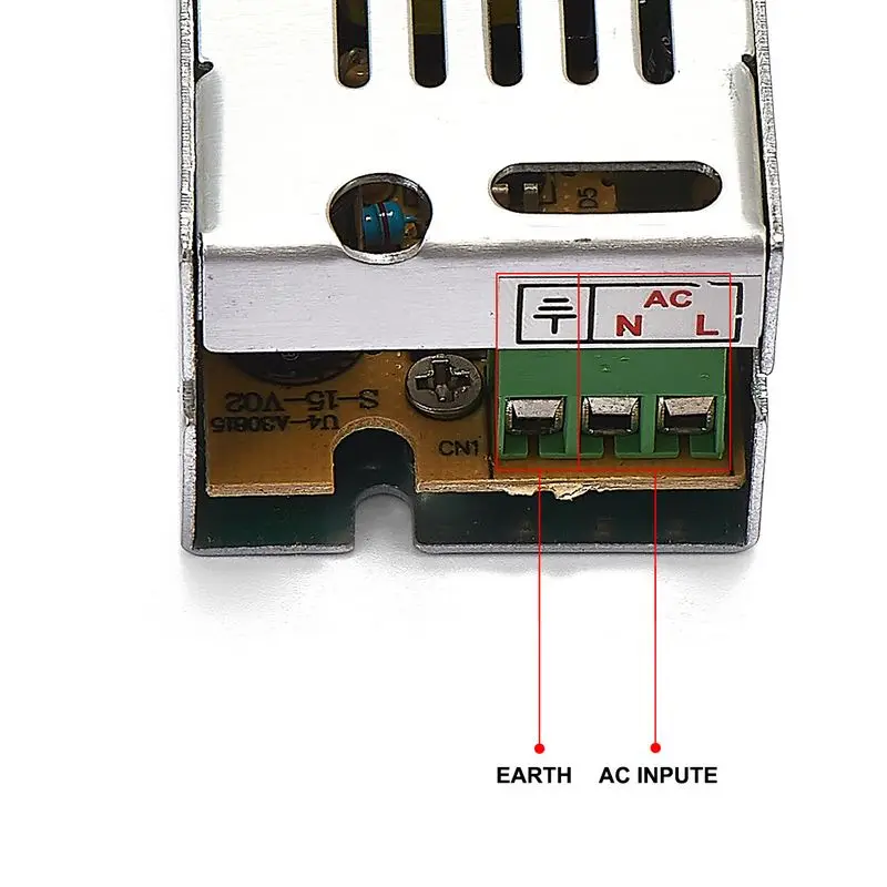 12В 1А 12 Вт импульсный источник питания трансформатор драйвера для 5050 3528