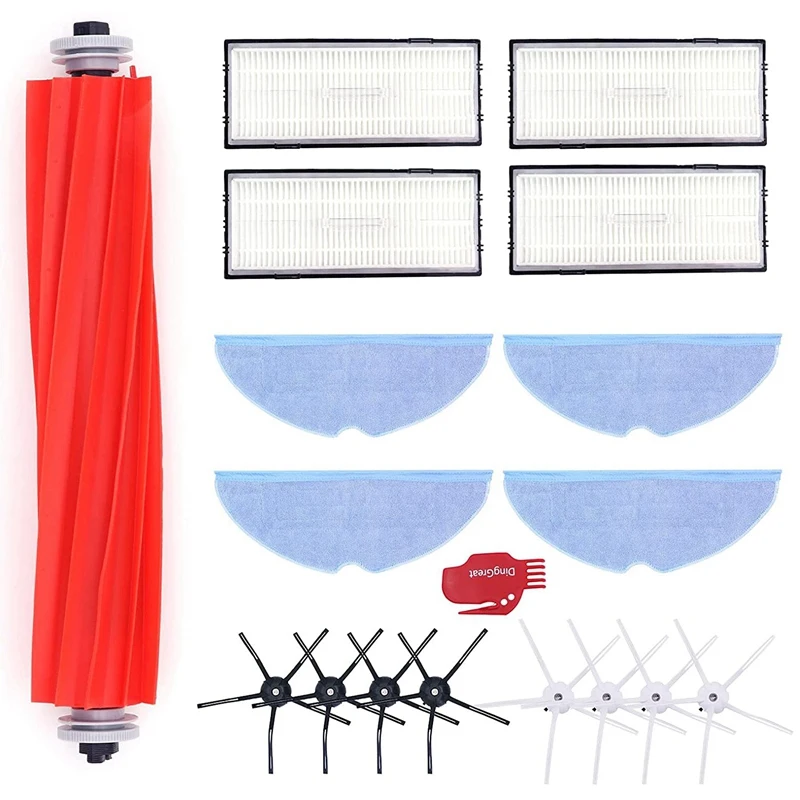 

Hot Accessories Kit For Roborock S7 T7 T7S T7 Plus T7S Plus Robot Vacuum Cleaner Main Brush Mop Cloth Hepa Filter Side Brush
