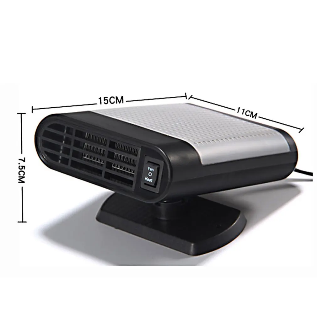 

Portable Car Heater 12V High Power Automobile Windscreen Heater Fast Heating Fan Defroster for Easy Snow Removal