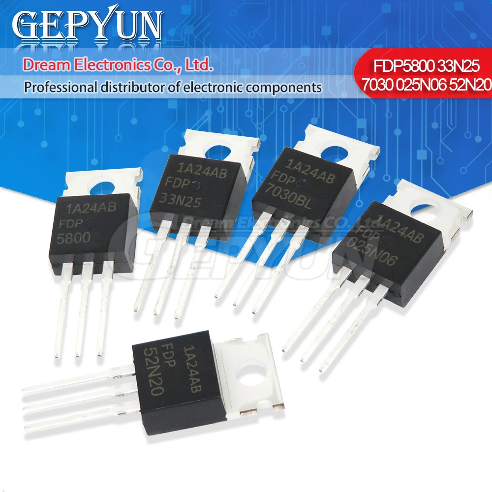 

10 шт. FDP025N06 TO-220 FDP25N06 25N06 TO220