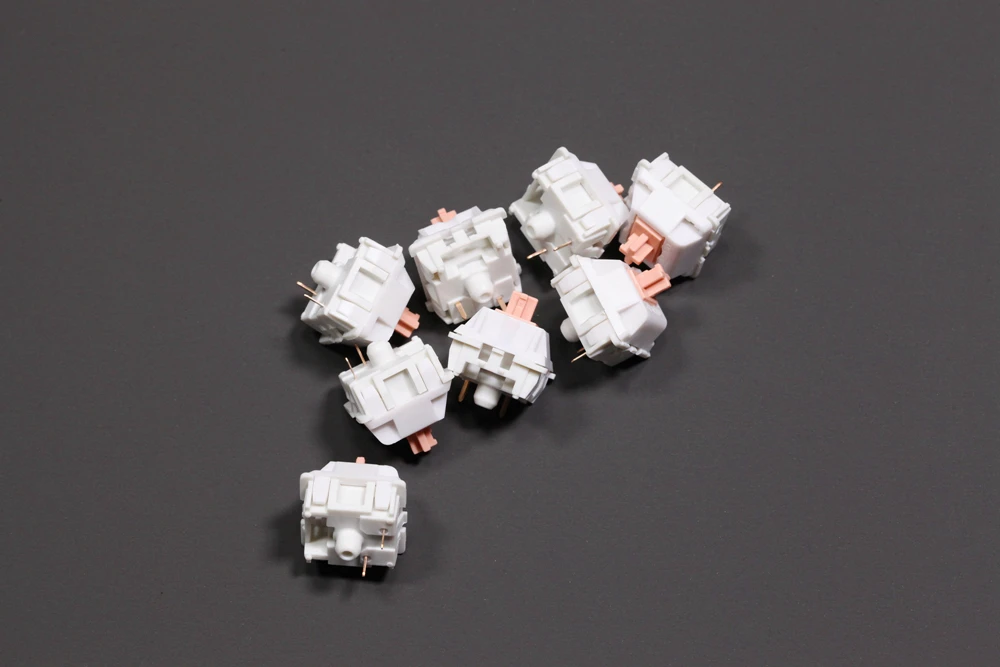 mengmoda mmd tactile switch 3pin rgb 62g force mx clone switch for mechanical keyboard 50m like holy panda white orange free global shipping