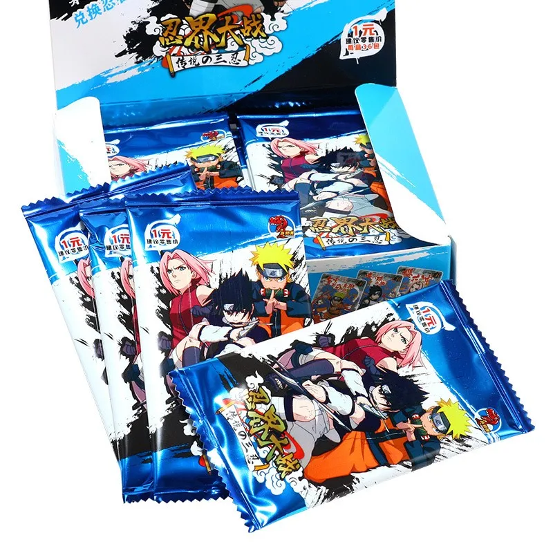 Narutoe Deluxe Edition Аниме фигурки героев карты собирать удзумаки персонажи коллекция