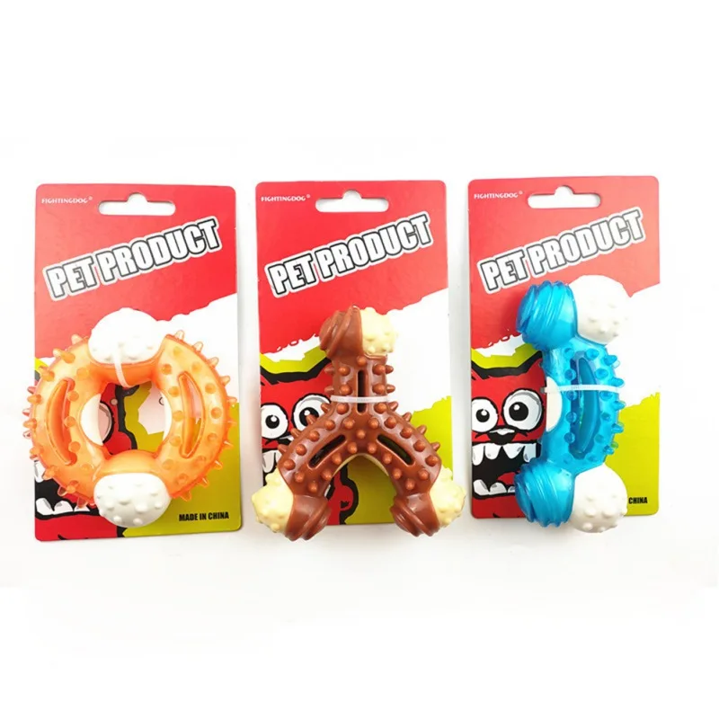 

Egg Dividers Dog Chewers Interactive Dog Product TPR Dog Teeth Molar Pet Supplies Solid With Mint/Cream/Beef/Chicken Flavor 1pc