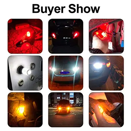 1 шт. 1156 BA15S P21W BAU15S PY21 светодиодный лампы 3014 144smd светодиодный CanBus без ошибок T20 7440 W21W светодиодный светильник для поворотов светильник при отсутствии флэш-памяти