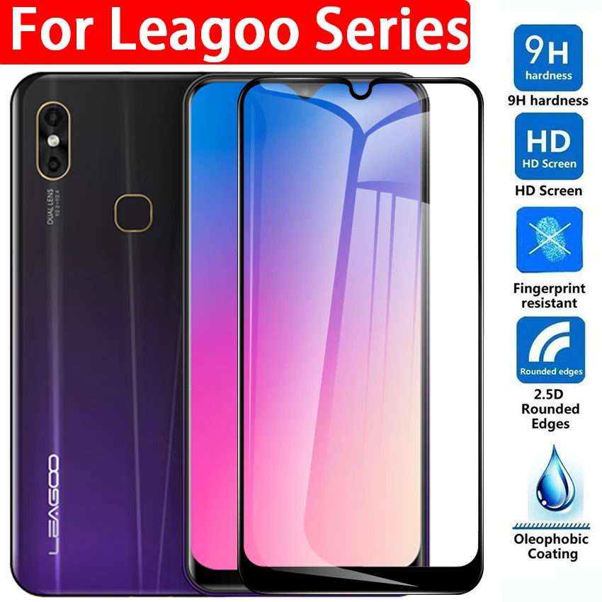 Полное покрытие из закаленного стекла для Leagoo M13 Защита экрана S11 S 11 M1 3 Leago S1 1 M 13 9H