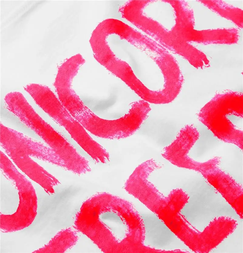 

Oversized Unicorn Freedom Vetements T shirts Women Men 1:1 High Quality Top tees Mens Vetements T shirt