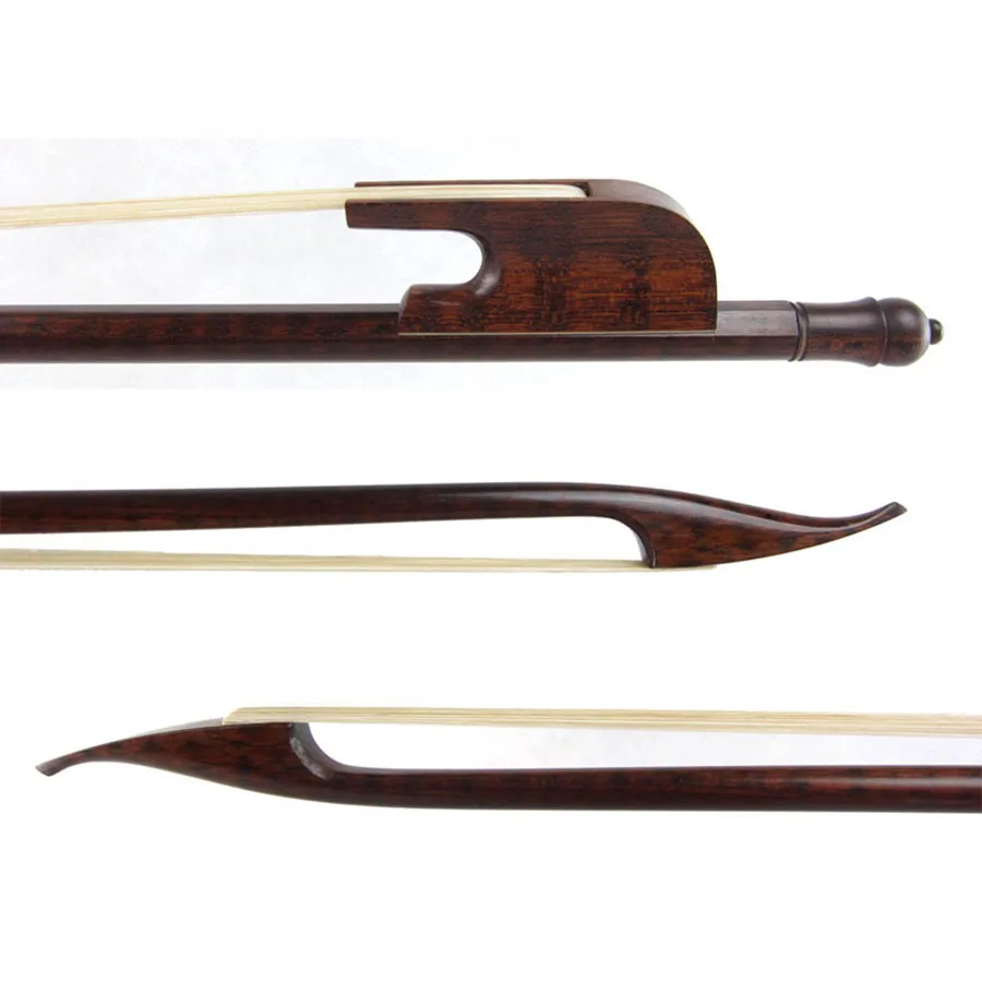 Бесплатная доставка! Традиционный лук для скрипки в стиле барокко Snakewood с тонким