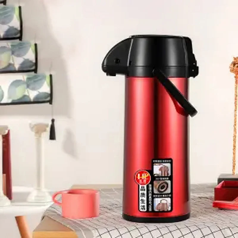 Пневматический термос бытовой большой емкости бутылка для кипячения воды