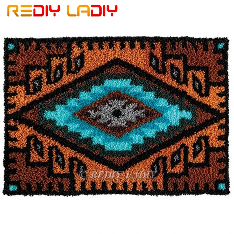 Набор крючков с защелкой Сделайте свой собственный ковер ретро рисунок гобелен