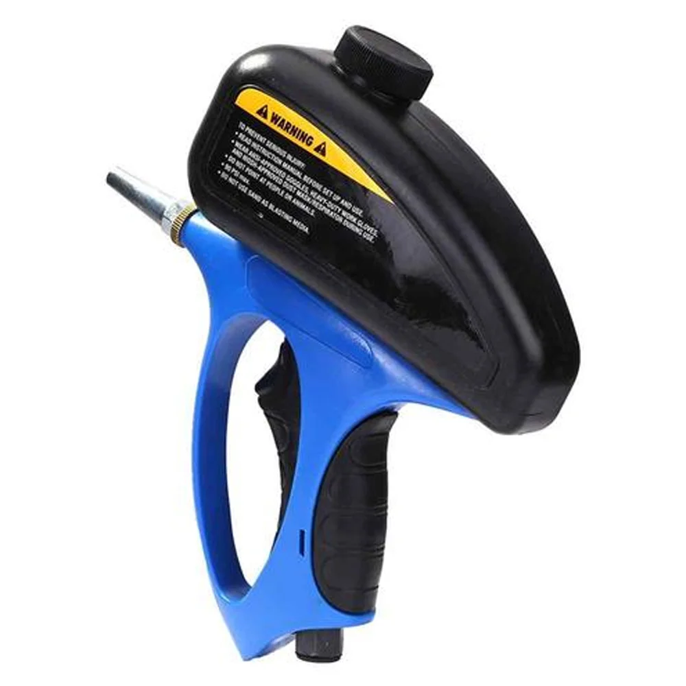 

Portable Sandblaster Abrasive Pneumatic Blasting Device Gravity Sandblasting Gun Machine Lightweight Sand Sprayer