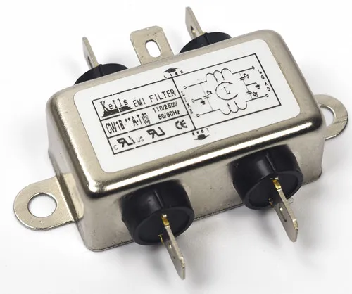 AC Мощность EMI фильтр 220 В анти-помех Мощность очиститель CW1B-3A/6A/10A-T