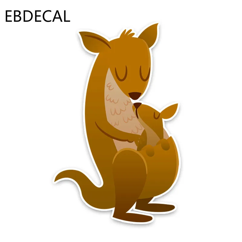 Наклейки забавные животные кенгуру для Авто/бампер/окно/наклейка на стену