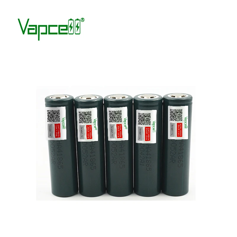 Vapcell оригинальный 18650 1300 мА/ч 25A HA4 литий ионная батарея 3 7 V аккумуляторные батареи