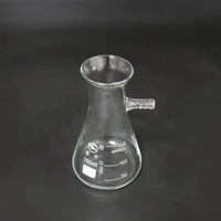 filtering flask wide spout with graduationscapacity 150mltriangle flask with tubulesfilter erlenmeyer bottle