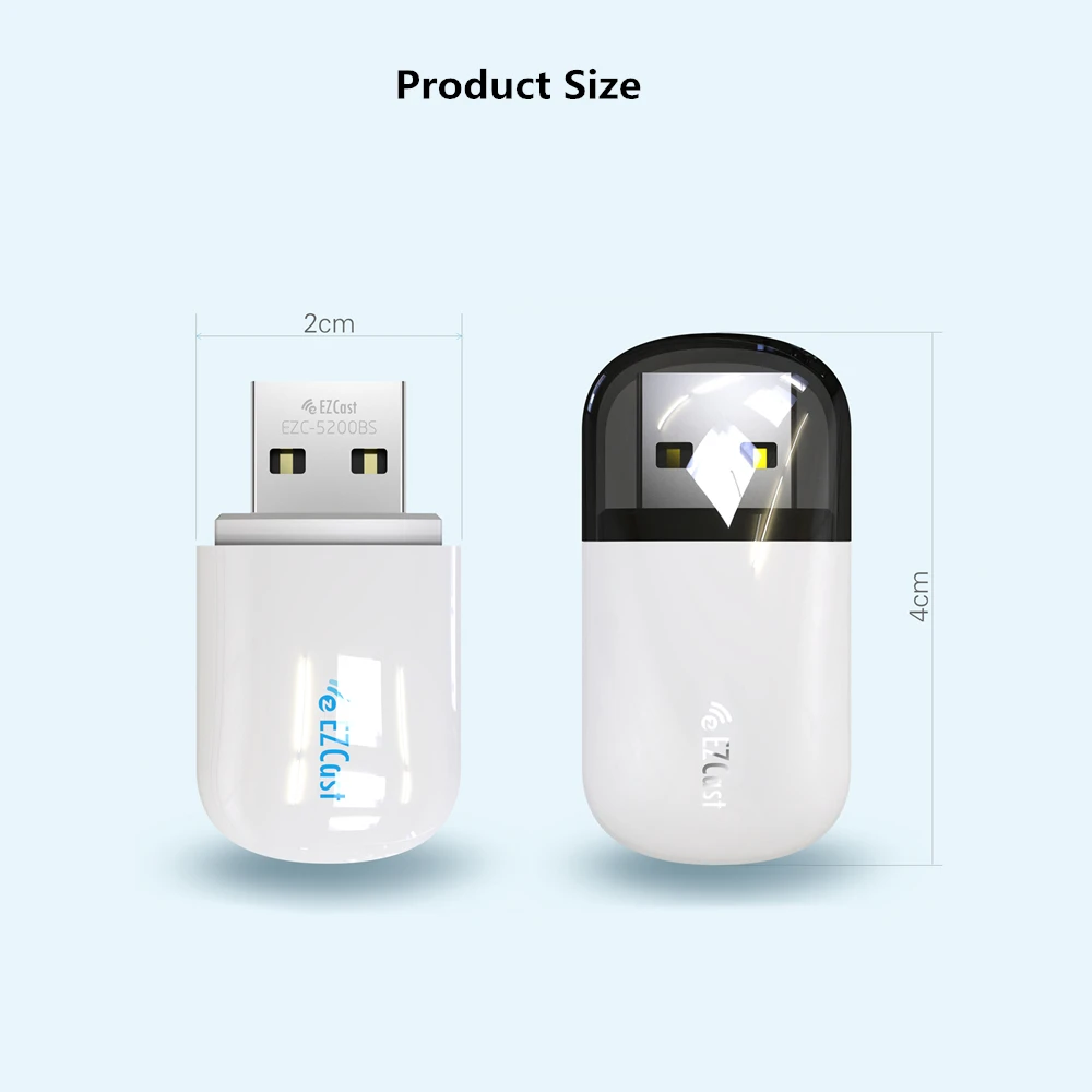 

600Mbps Dual-Band USB Wireless WiFi Adapter Dongle 5G/2.5G Bluetooth PC Desktop