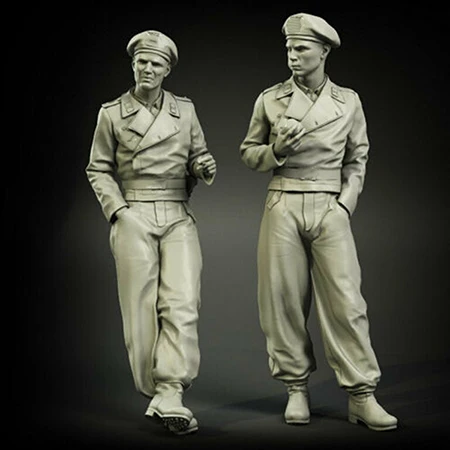 

1/35 ancient stand warrior in Early War Period Resin figure Model kits Miniature gk Unassembly Unpainted