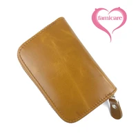women wallet genuine leather purse for men zipper coin card holder first layer cowhide oil wax leather mini clutch bag 2021
