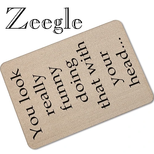 Zeegle Противоскользящий коврик для ванной комнаты напольный душа резиновый ковер