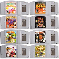 64 bits video game cartridge games console card conkers bad fur day english language us version for nintendo