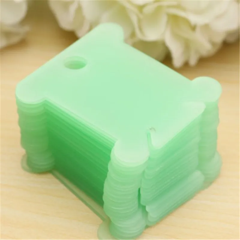 Крестом пластиковый держатель для хранения швейные нитки обмотки пластины