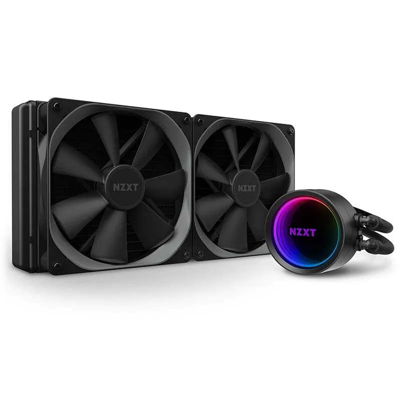 

NZXT Kraken X63 All-in-one CPU Water Cooling Radiator 280mm Cold Row Rotatable LOGO Cold Head Liquid CPU Cooler
