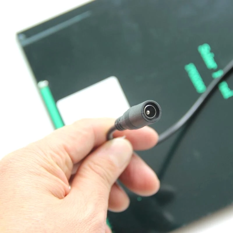 Моно модуль солнечной батареи с выходом кабеля 5521DC для самостоятельной сборки