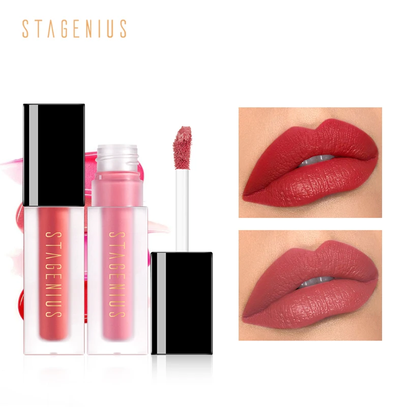 Новый матовый Жидкий блеск для губ водонепроницаемый долговечный сексуальный