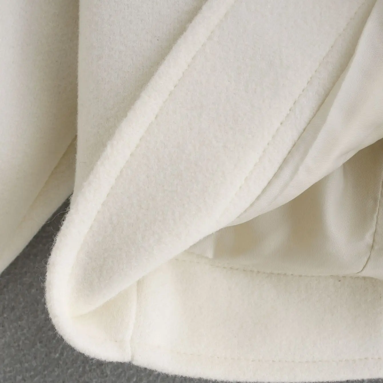 

2021 autumn winter women Woolen cloth Outerwear casual pocket coat Single breasted Suits jacket lapel Chaqueta loose Blazer lady