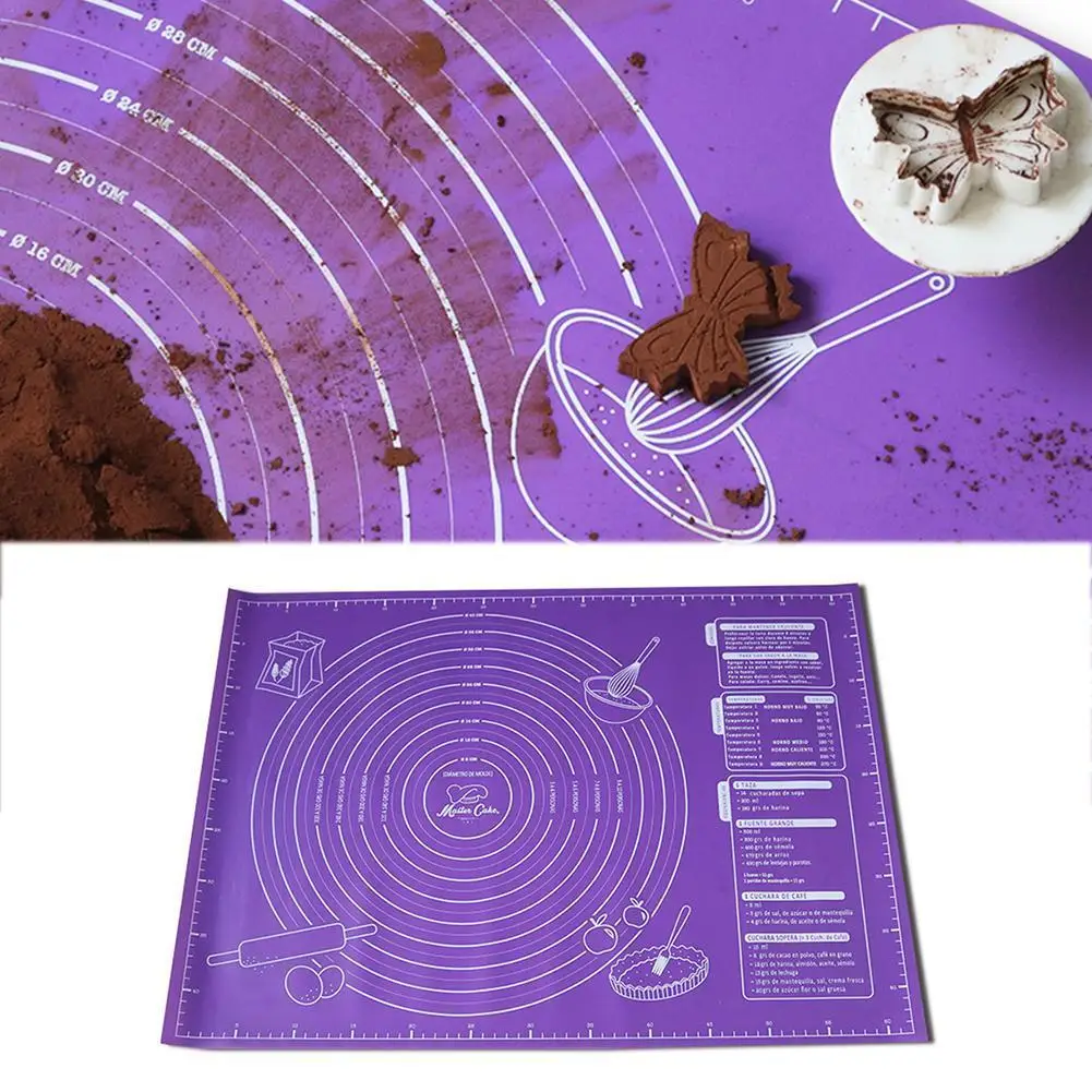 

Силиконовые подушечки для выпечки, специальные замешивающие подушечки, большие, размер 45 х 60, специальная накладка M6D1